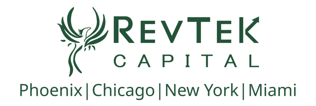 RevTek Capital Logo - green letter