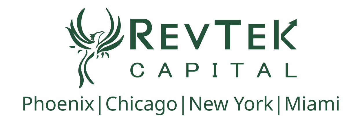 RevTek Capital Logo - green letter