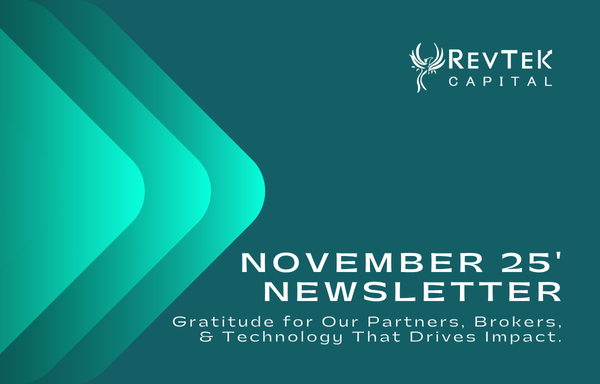 RevTek Capital Nov 2025 Newsletter