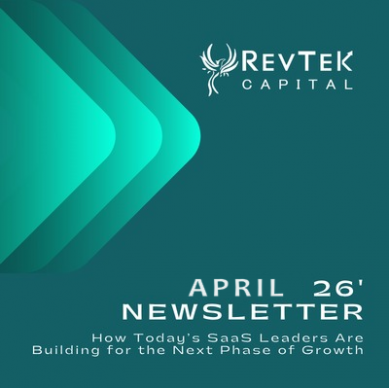 RevTek Capital April 2026 Newsletter