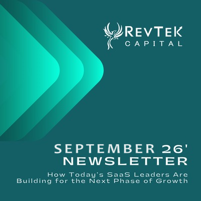 RevTek Capital September 2026 Newsletter